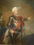 antoine pesne Portrait of Frederick William I of Prussia Sweden oil painting artist